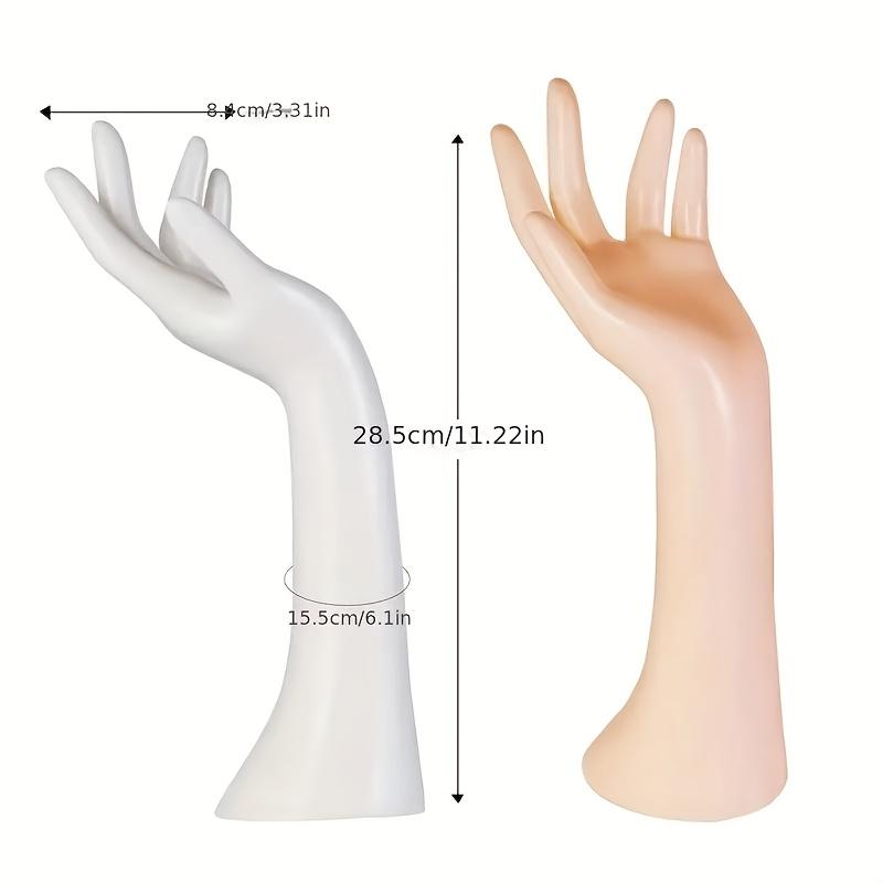 Genuine high-end art accessory hand model Abstract Glove, jewelry, and ring photo simulation display creative plastic hand model for jewelry