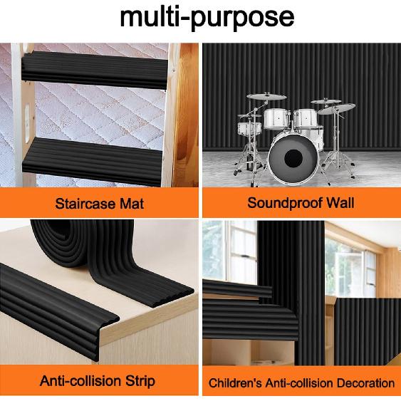 6.6Ft X 3.2In Foam Pipe Insulation,Pipe Insulation Wrap,Self Adhesive Pipe Wrap Foam Tube,Insulated Pipe,for Outdoor Winter Cold Hot Water Pipe