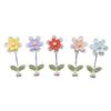 Flower Car Decor | Car Dashboard Decor 5 Pcs - Flower Car Dashboard Decoration,