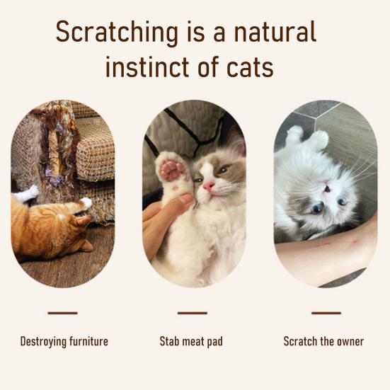 Cat Scratching Post Vertical Horizontal Design Corrugated Paper Boards Foldable Cat Furniture Protector Cat Claw Sharpening