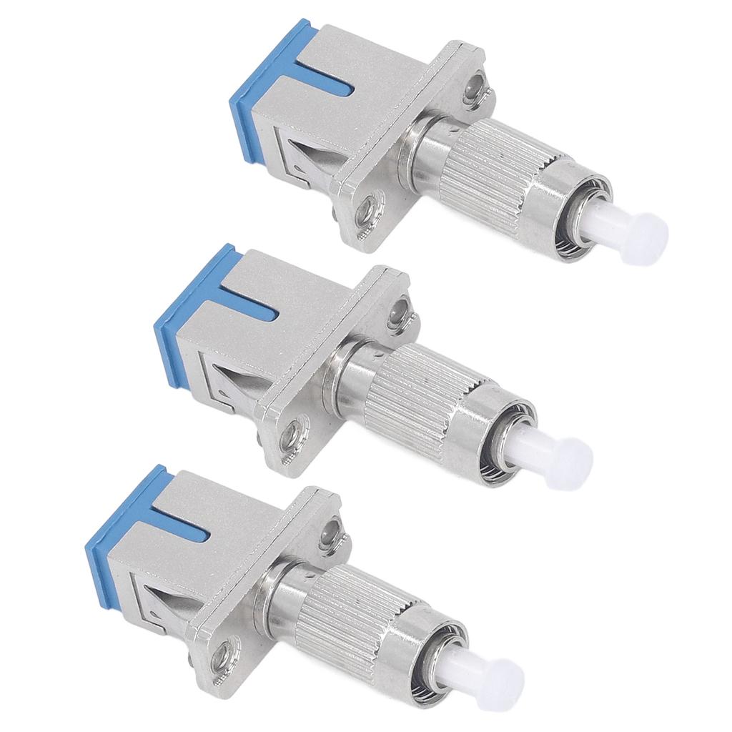 3Pcs Optical Fiber FC Male To SC Female Connector Fiber Optic Convertor Adapter for Visual Fault Locator