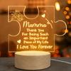 Gift Acrylic Night Engraved Decoration Unique for Her Present from Wife Grandma