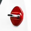 4PC For Toyota Corolla 2014- Red Accessories Door Lock Protective Cover Trim