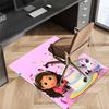 Gabby's Dollhouse2 Printed Absorbent Washable Carpet, Non-Slip Bathroom Mats, Kitchen Rugs, Yoga Mat,Living Room Entrance, Camping Picnic Rugs