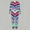 Female Round Neck Long Sleeve Tunic And High Waist Loose Trousers Two Piece Relaxed Casual Outfit