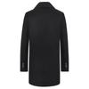 Yalu Men's Wool Blend Lapel Overcoat