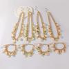 Summer Vacation Ocean Style Starfish Shell Necklace Bracelet Set