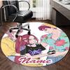 Personalized K-KPop Demon Hunters Round Chair Office Rug - Perfect for Mat, Office Chair & More - Ideal Gift for Birthdays and Holidays