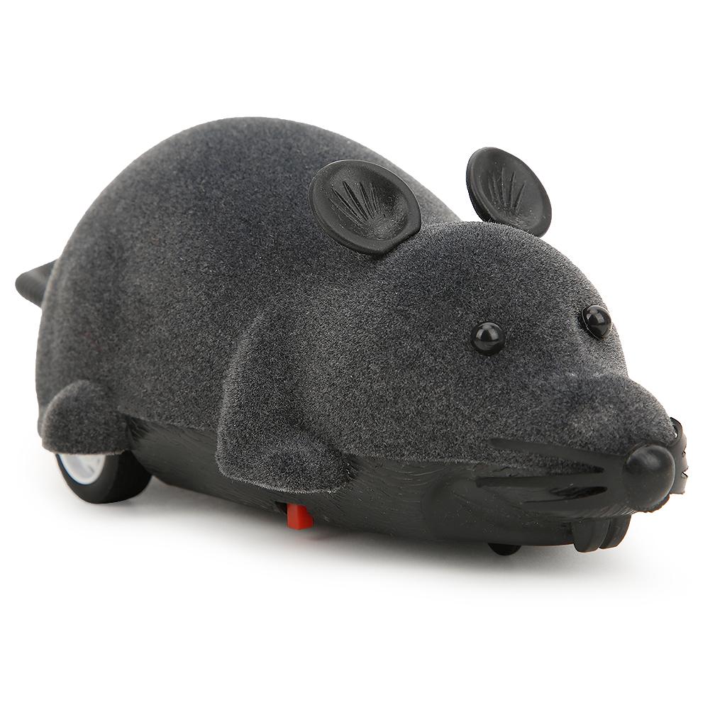 Remote Control Plush Mouse Mice Simulation Animals Pet Cat Toy Trick Playing Novelty Gift