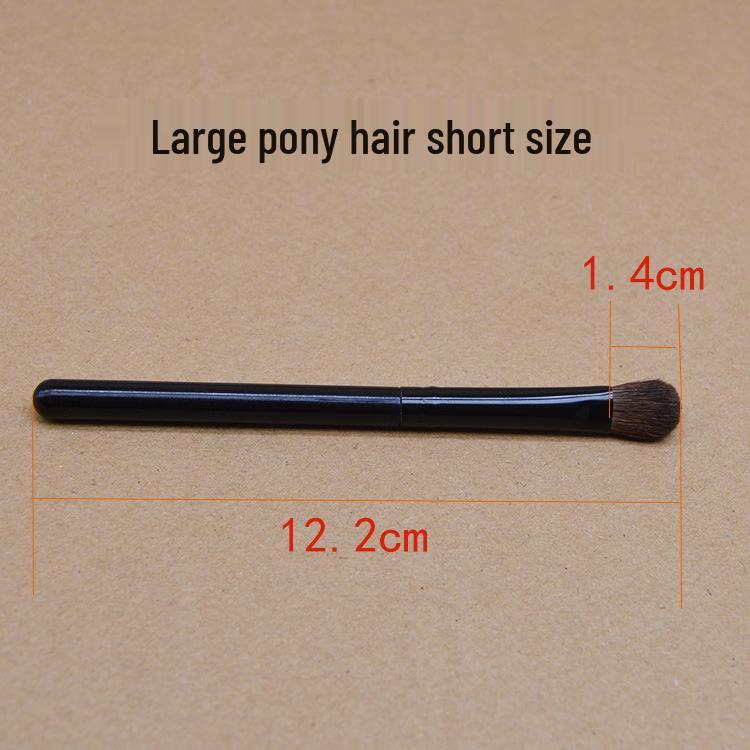 Pony Hair Angled Eyeshadow & Contour Brush for Highlight Blending