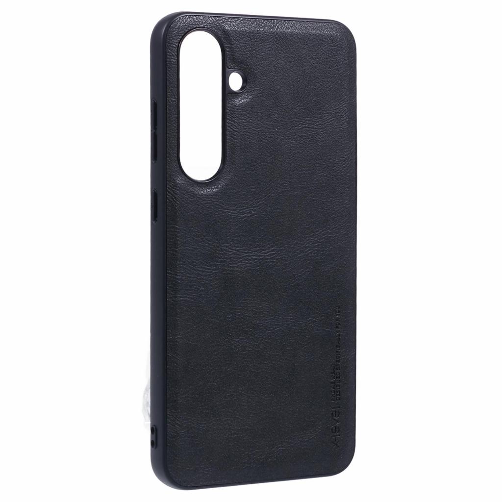 Bojue-3 Series For Samsung Galaxy S24 FE Case PU Leather Business Phone Back Cover