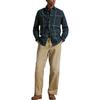 Polo Ralph Lauren Plaid Button Oxford Long Sleeve Shirt Men shirts 710966427-008