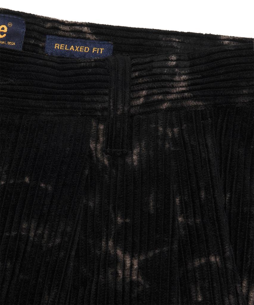 LEE Corduroy Tie-Dye Pants Black