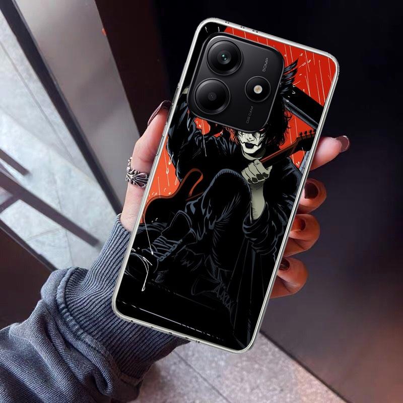 Film The C-Crow Handyhülle Für Xiaomi Redmi Note 15 14 14S 13 12S 12 Pro Plus 11S 11 10S 10 4G Hülle 11E 11T 5G Druck Fundas Re