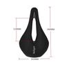 GZQIRUN Bicycle Seat Saddle, MTB Road Bike Saddle, Mountain Bike Racing Saddle, PU Breathable Soft Seat Cushion, Professional