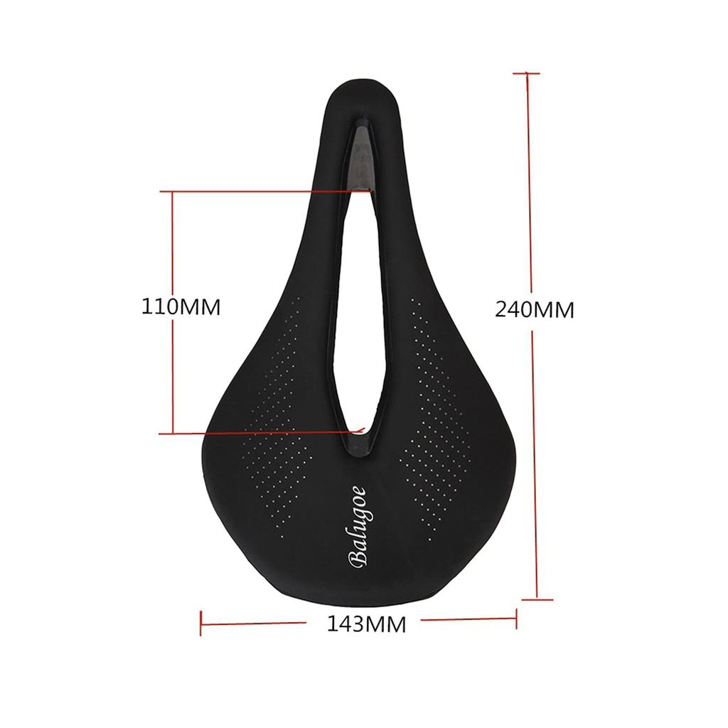 GZQIRUN Bicycle Seat Saddle, MTB Road Bike Saddle, Mountain Bike Racing Saddle, PU Breathable Soft Seat Cushion, Professional