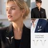 Decorative Angel Wing Brooch Sparkling Tassel Chain Brooch New Brooch Pins  for Men Women Jewelry