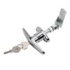1pcs Garage Lock Door Handle With Keys Zinc Alloy Combination Door Lock Hardware Lock Mechanisms T Handle For Truck Garage Door