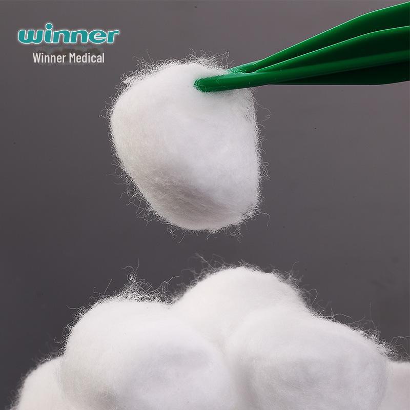 Winner Steady Sterile Wattebällchen - 0,5g Einweg Medizinische Qualität