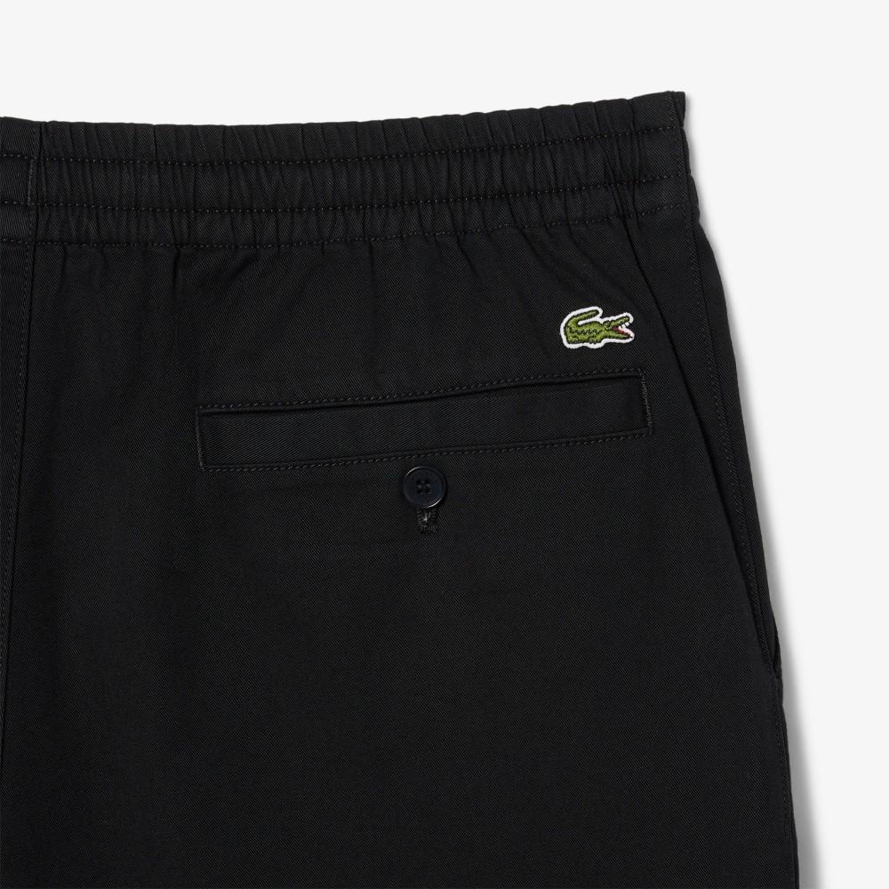 Lacoste Men's Cotton Stretch Regular Fit Elasticated Waist Pants XH0062-55N031
