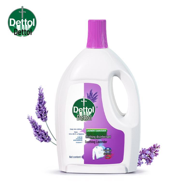 

Дезинфектор для стирки Dettol - Универсальное средство от клещей, Без моющих компонентов, Бытовое средство для одежды