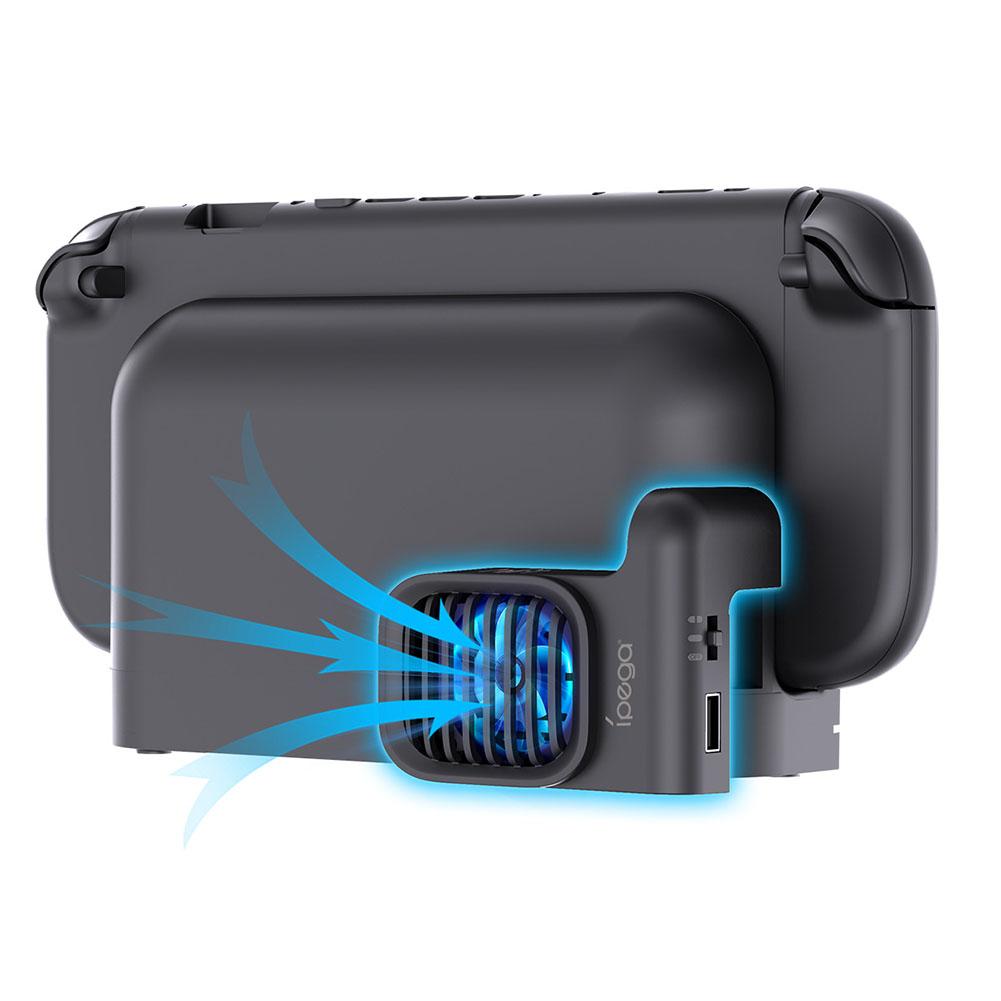 Cooling Fan PG-SW2206 for Switch 2 Dock,Adjustable Fan Speed,3 Buttons Control,Cool Down Accessories for Switch,Easy to Carry