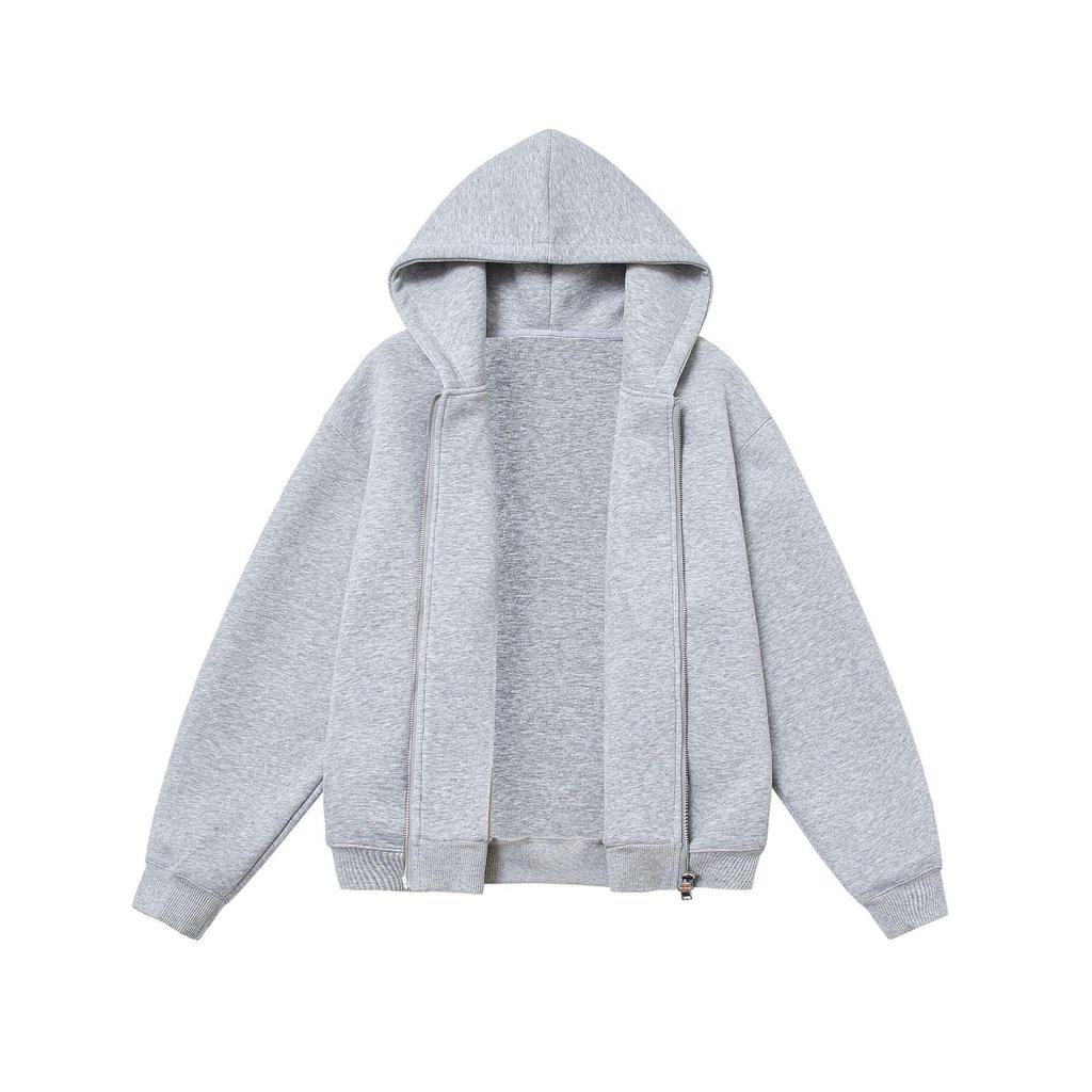 Unisex Color Block Zipper Cardigan Hoodie - Trendy Casual Autumn/Winter Jacket