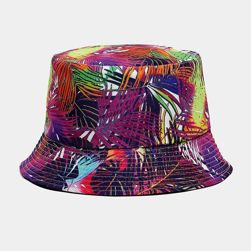 

Двусторонняя шляпа от солнца в этническом стиле для мужчин и женщин, модная шляпа для рыбалки с защитой от солнца one size