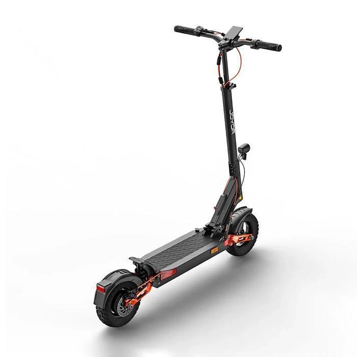 Trottinette électrique pliable JOYOR T6 - Moteur 600 W, batterie 48 V 18 Ah, pneus 10 pouces - Noir