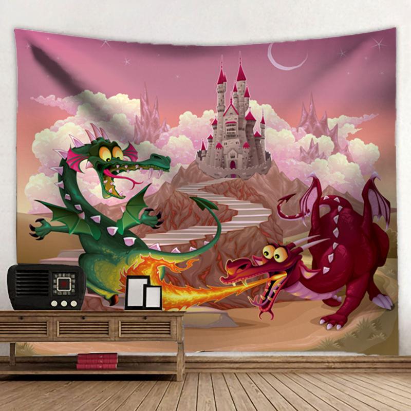 Chinese Dragon Totem Tapestry Wall Hanging Wall Art Decoration Bedroom Wall Tapestry
