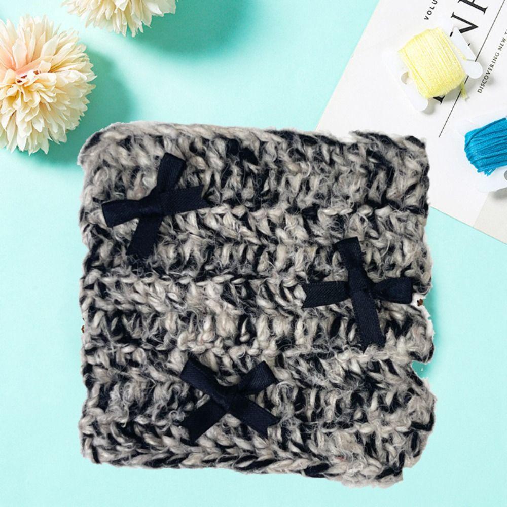 2Pcs Korean Knitted Coaster Blended Wool Table Place Mat Placemat Insulation Pads  Living Room
