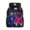 Skibidi Toilette Rucksack für Männer Frauen Lässig High School Arbeit Tagesrucksack Anime Cartoon Kameramann Titan Laptop Leinwandtaschen Sport