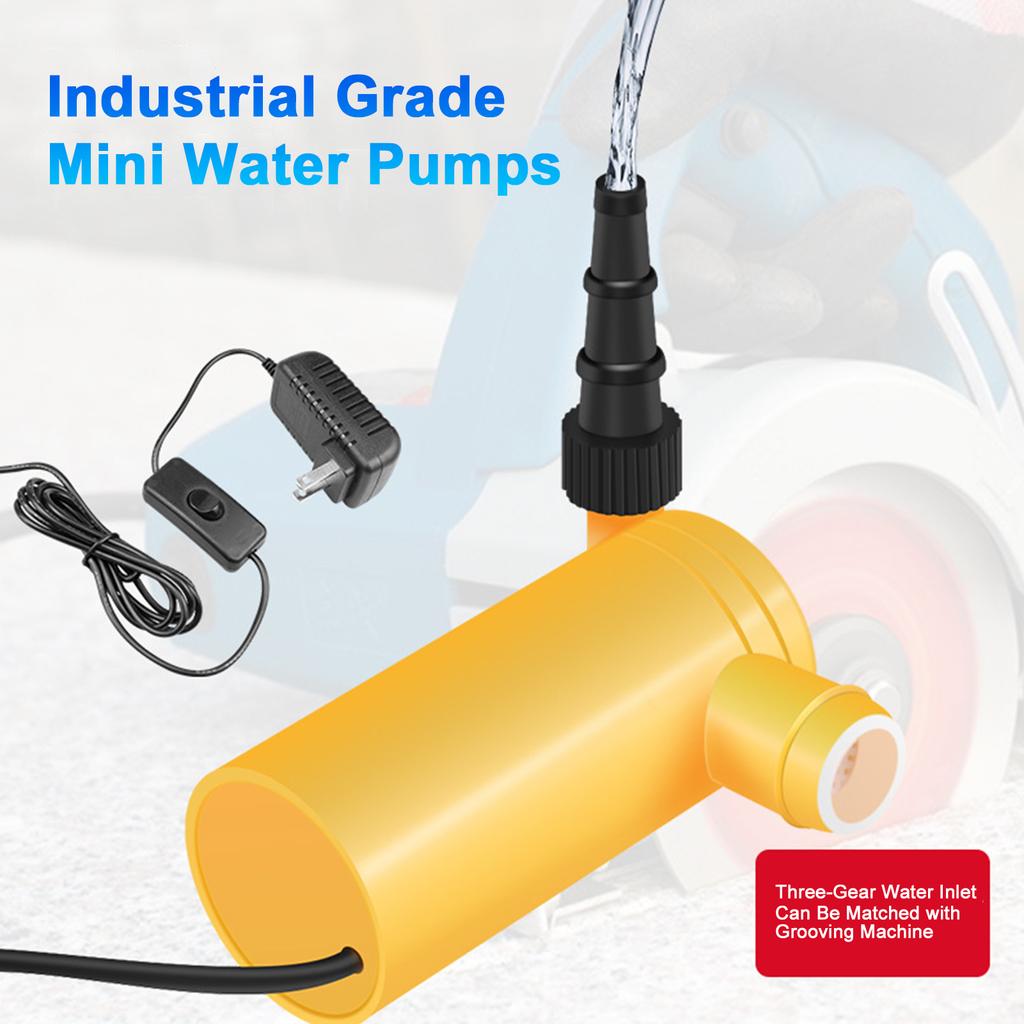 DC 12V Mini Water Pump For Domestic Fish Tank Submersible Pump with ThreeGear Water Inlet