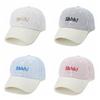 Letter Embroidered Women Baseball Hat Big Head Circumference Cotton Baseball Cap  Summer
