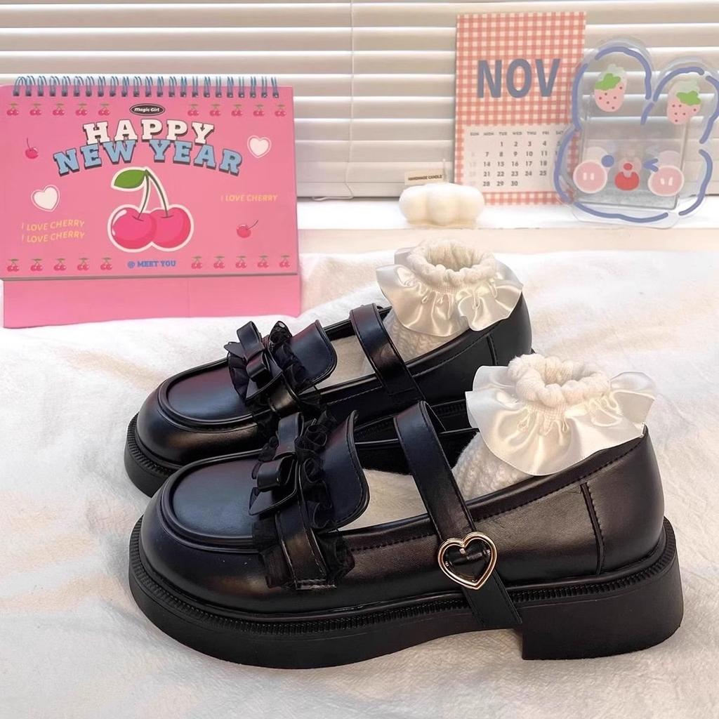 Girls' versatile British style princess shoes new non-slip soft sole student breathable single shoes children's small leather shoes tide