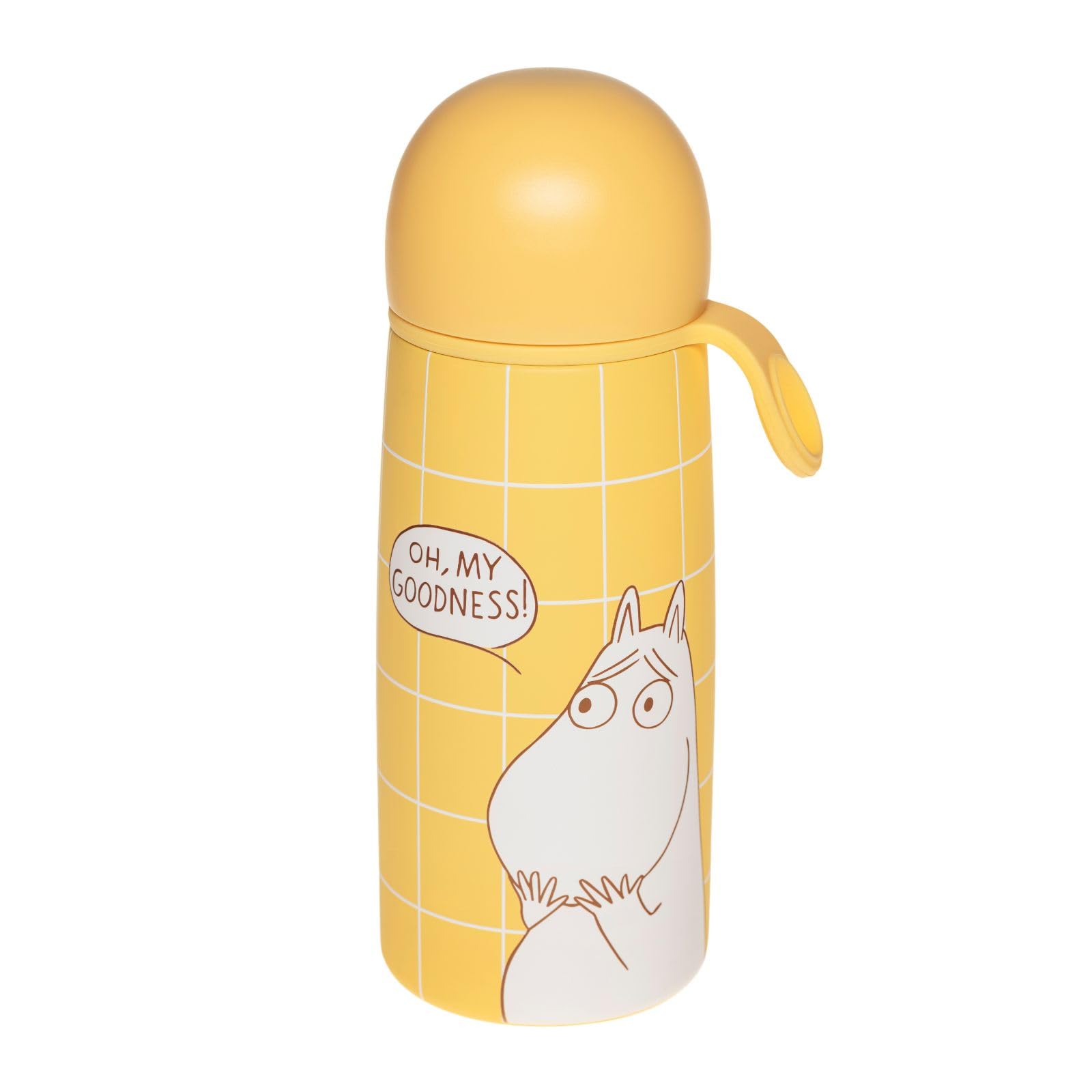 

[Officially Imported] Moomin Arabia Moomin POP Thermos Bottle, Moomin (Check), 0.45L, 1079688