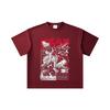 260 GSM Double Yarn 32 Count 100% Cotton Baki V3 Print Unisex Heavy Cotton T Shirt