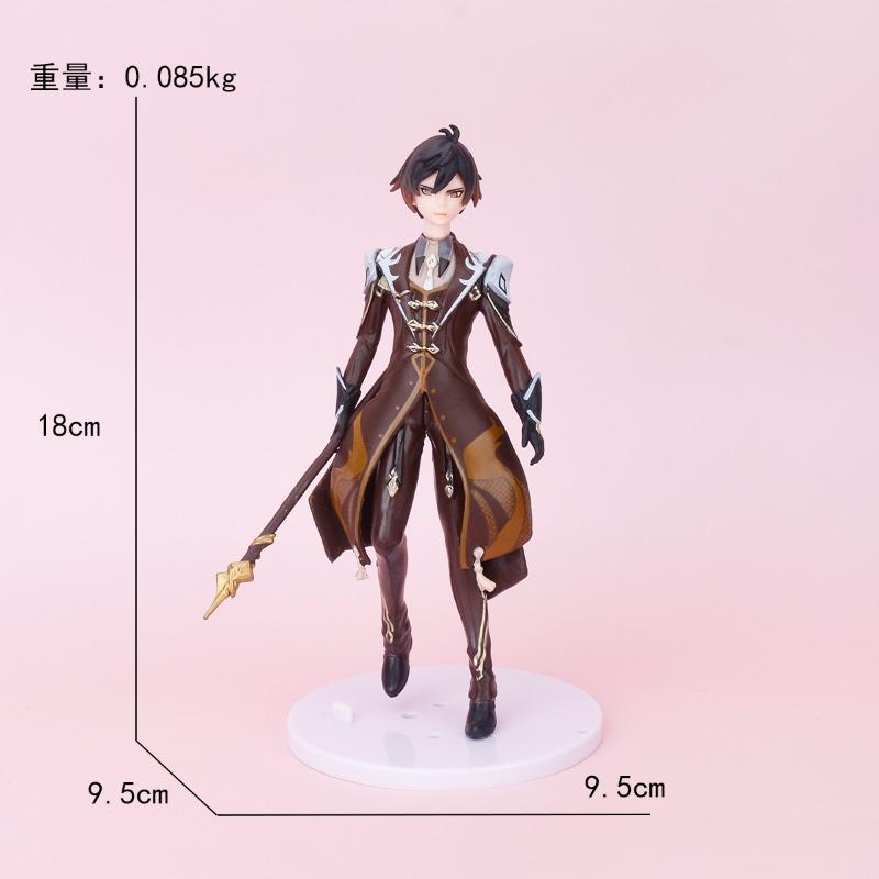 Yuan Shen figuur tweedimensionale pop bliksem generaal miHoYo speelgoed Paimon mooie vrouw geschenkdoos Kerry Paimon