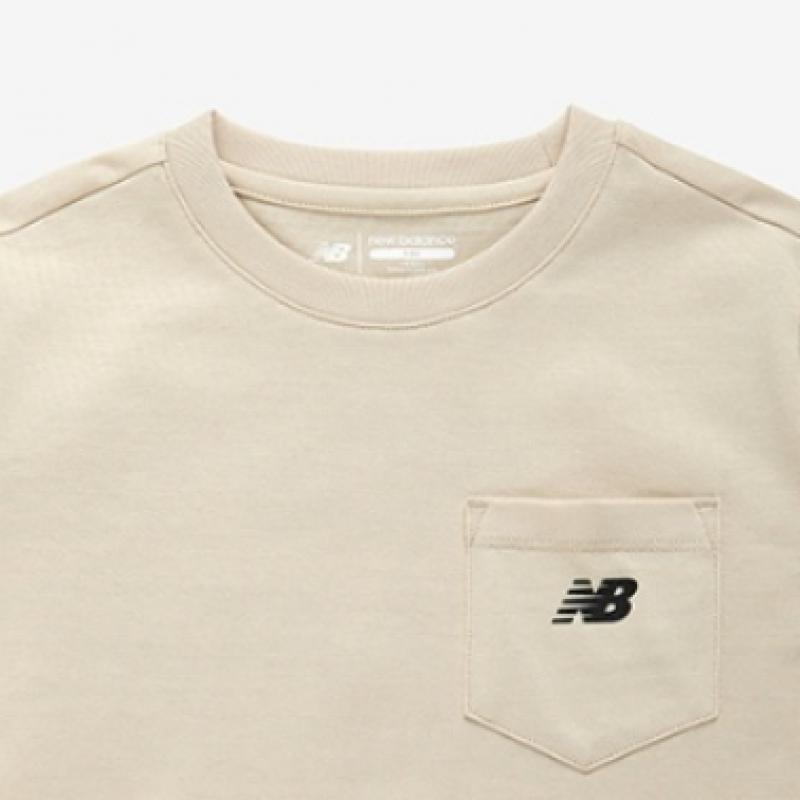 New Balance Kids Long Sleeve Tee Pqc Nk9bfb103u 39 Basic Essential Logo Long