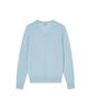 IOLO Silk Blended V-Neck Sweater_Light Blue