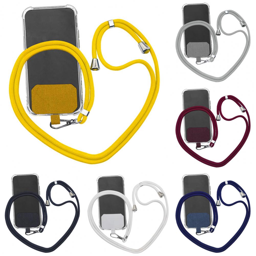 160cm Mobile Phone Strap Crossbody Universal Adjustable Length Hand Free Shoulder Neck Phone Strap Holder Lanyard