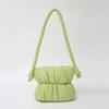 Nylon Bucket Bags Women Casual Designer Handbags Down-Filled Cotton Shoulder Bag Pleated Crossbody Bags Fashion Underarm Bag