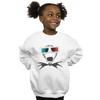 Disney Girls Nightmare Before Christmas Jack Skellington 3D Glasses Sweatshirt