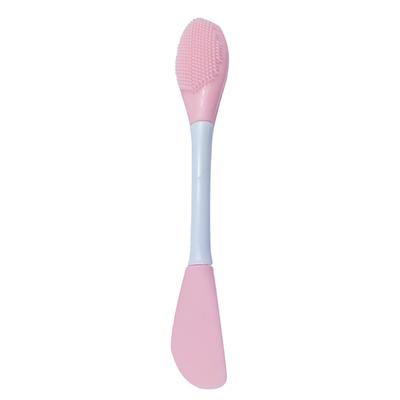 NEU 2-Köpfe Silikon Gesichtsbürste Gesichtsmaske Beauty Applikator Mischstab