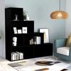 VidaXL Bookcase/Room Divider Black 155x24x160 Cm Chipboard