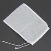 Reusable Washable 100Mesh Food Grade Drawstring Filter Bags For Homebrew Beer Wine Milk Coffee Tea Fruit 2pcs/lot