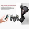 V380 Solar-Powered Outdoor Waterproof Camera with Dual Light and Tri-Screen Bullet & Dome Integration