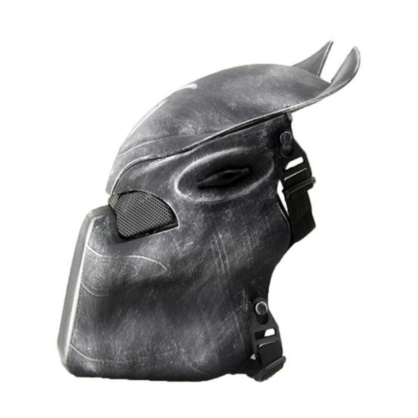CS Hry Kostým Maska Větraná Ochranná Obličejová Maska s Infračervenou Lampou pro Venkovní Halloween Maškarádu Cosplay