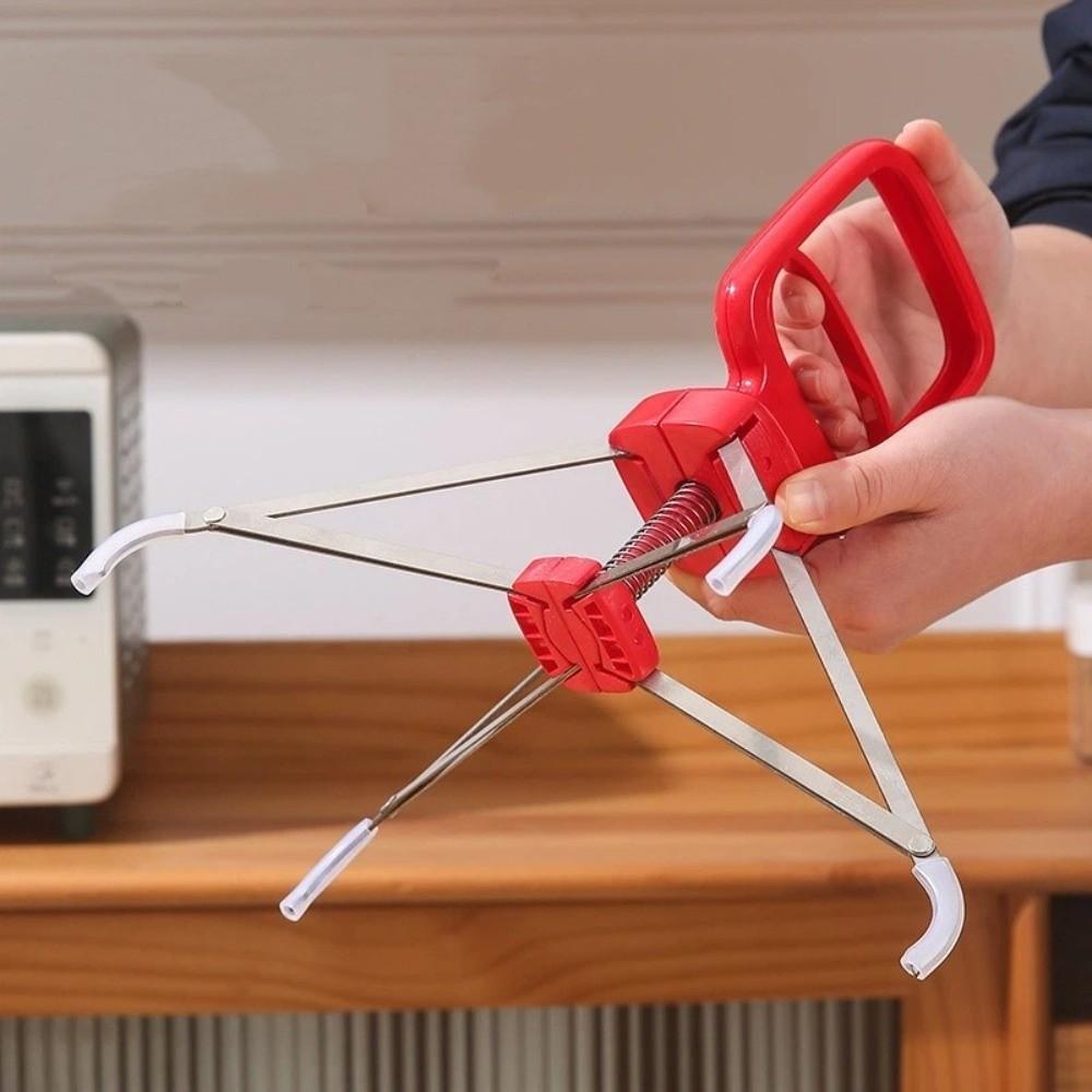 Stainless Steel Anti-Scald Clip Non-Slip Bowl Clip Plate Clamp Hot Dish Clip  Pot Retrieval