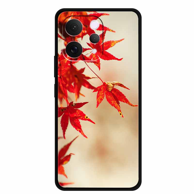 For Vivo S50 Case Coast Scenery Funda Flowers Assorted Colors Protective Cover for Vivo S50 5G Bumper Coque TPU Capa S 50 Cover Vivo S50